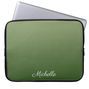 Housse Pour Ordinateur Portable Personalized green