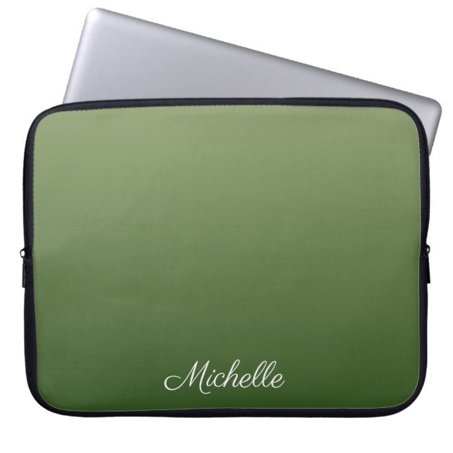 Housse Pour Ordinateur Portable Personalized green (Devant)