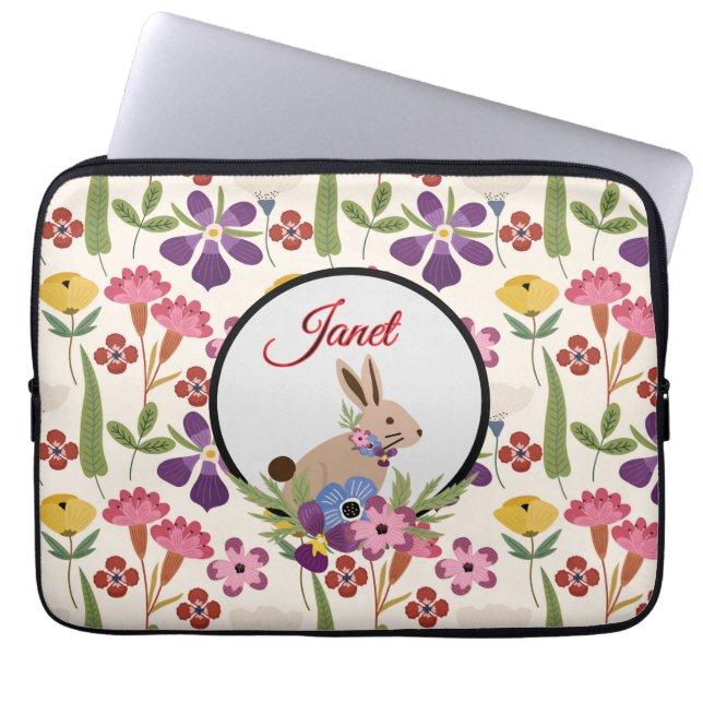 Housse Pour Ordinateur Portable Personnalisez Spring Fling (Devant)