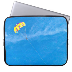 Housse Pour Ordinateur Portable Personne parapente à l'extérieur
