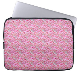 Housse Pour Ordinateur Portable pétales rose sur
