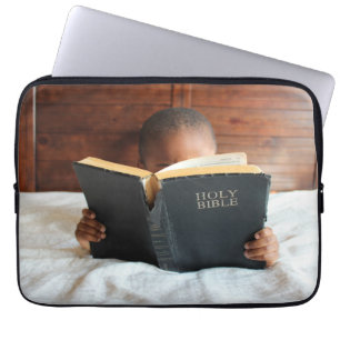 Housse Pour Ordinateur Portable Petit lecteur de la Sainte Bible