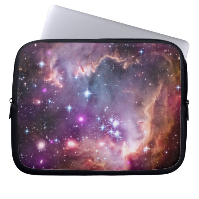 Housse Pour Ordinateur Portable Petit Nuage de Magellan violet (Devant)