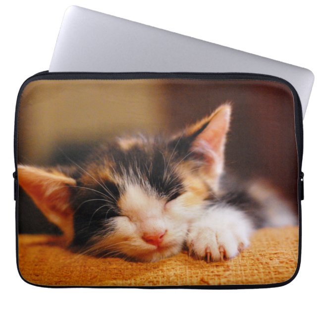 Housse Pour Ordinateur Portable Petit sommeil de Kitty (Devant)