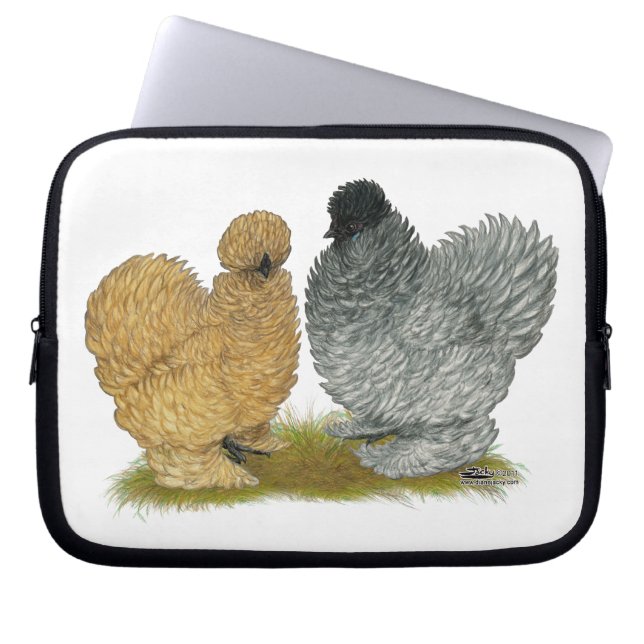 Housse Pour Ordinateur Portable Petits poulets (Devant)