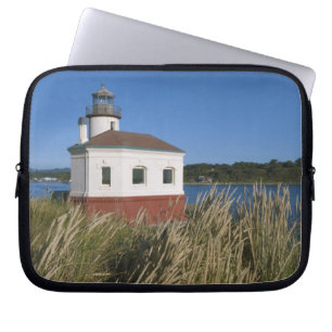 Housse Pour Ordinateur Portable Phare de la rivière Coquille, Oregon, États-Unis