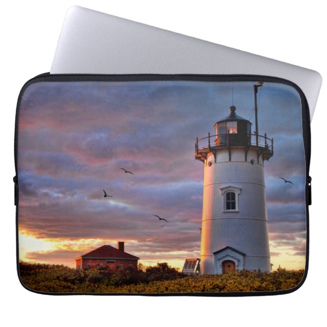 Housse Pour Ordinateur Portable Phare de point de course (Devant)