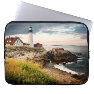 Housse Pour Ordinateur Portable Phare de Portland Head  Cape Elizabeth, moi