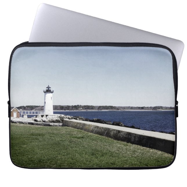 Housse Pour Ordinateur Portable Phare de Portsmouth (Devant)