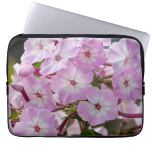 Housse Pour Ordinateur Portable Phlox, Photographie de Fleur Rose