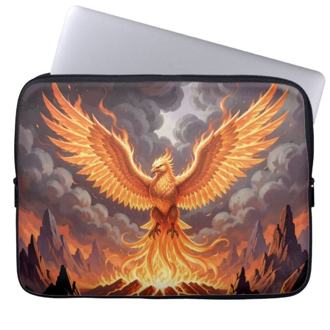 Housse Pour Ordinateur Portable Phoenix Majestique (Devant)