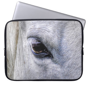 Housse Pour Ordinateur Portable Photo amateur d'animaux de l'oeil du Cheval Mare b