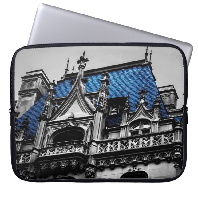 Housse Pour Ordinateur Portable Photo d'architecture de New York City Goth (Devant)