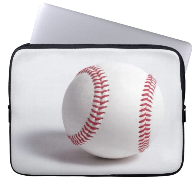 HOUSSE POUR ORDINATEUR PORTABLE PHOTO DE BASE-BALL IMPRIMÉE (Devant)