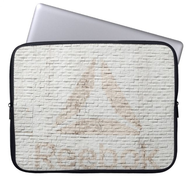 Housse Pour Ordinateur Portable Photo de fond du logo de Reebok sur les murs (Devant)