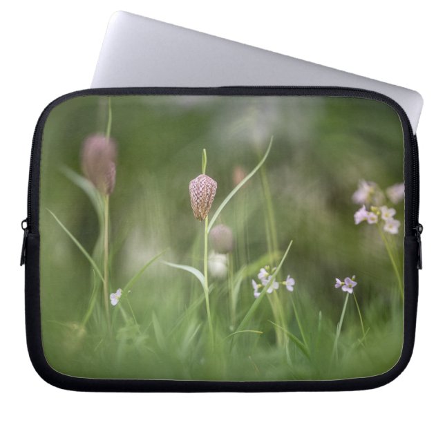 Housse Pour Ordinateur Portable Photo de la nature des fleurs (Devant)
