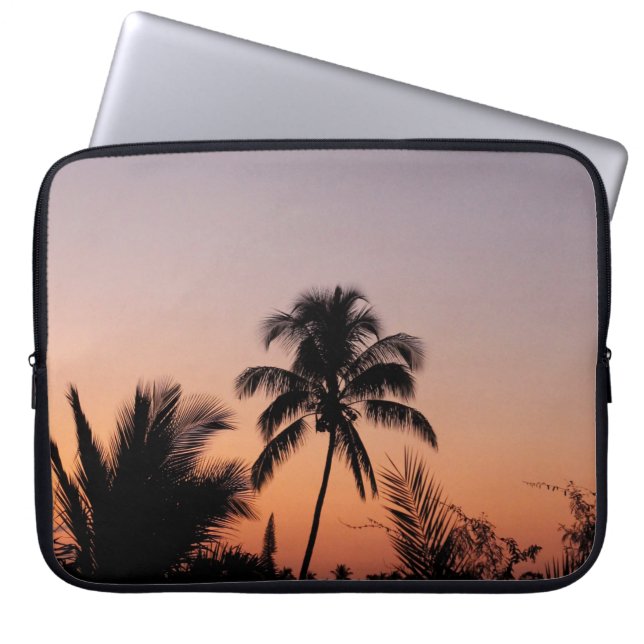 Housse Pour Ordinateur Portable Photo de palmier (Devant)