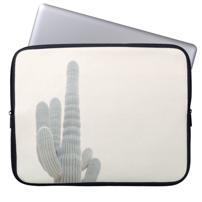 HOUSSE POUR ORDINATEUR PORTABLE PHOTO DU PLANTE GRAY CACTUS (Devant)