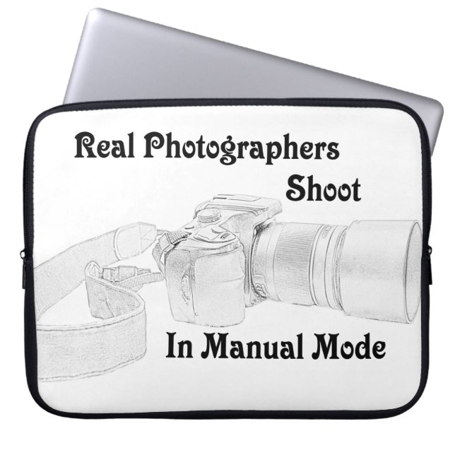 Housse Pour Ordinateur Portable Photographes réels (Devant)