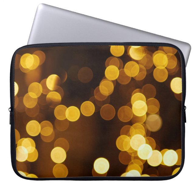 Housse Pour Ordinateur Portable Photographie de Bokeh (Devant)