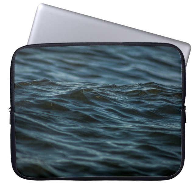 Housse Pour Ordinateur Portable Photographie des plans d'eau (Devant)