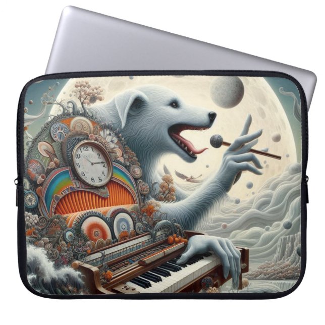 Housse Pour Ordinateur Portable Pianiste céleste de Canis (Devant)