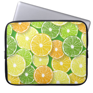 Housse Pour Ordinateur Portable Pièces de fruits d'agrumes pop art 3