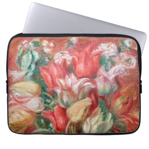 Housse Pour Ordinateur Portable Pierre-Auguste Renoir - Tulip Bouquet