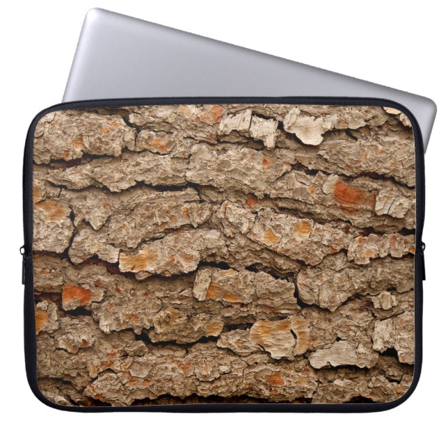 Housse Pour Ordinateur Portable Pine Tree Bark Texture (Devant)