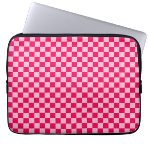 Housse Pour Ordinateur Portable Pink Combination Classic Checkerboard par STaylor