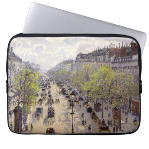 Housse Pour Ordinateur Portable Pissarro - Boulevard Montmartre, Printemps