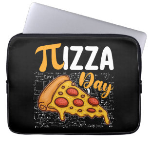 Housse Pour Ordinateur Portable Pizza Pi Day Mathématiques Amateurs