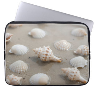 Housse Pour Ordinateur Portable Plage Sérénité des Coquillages Délicats
