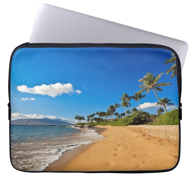 Housse Pour Ordinateur Portable Plages tropicales | Wailea, Maui, Hawaii (Devant)