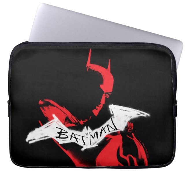 Housse Pour Ordinateur Portable Plan de Batman Spraypaint (Devant)