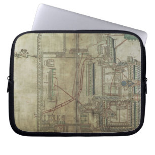 Housse Pour Ordinateur Portable Plan f.285 de Mme R 171 de cathédrale et de Th de