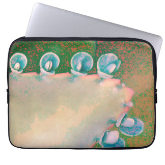 Housse Pour Ordinateur Portable Plante Kalanchoe Abstrait
