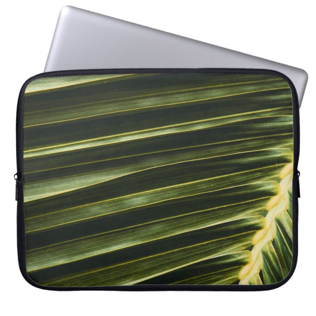 Housse Pour Ordinateur Portable Plante vert (Devant)