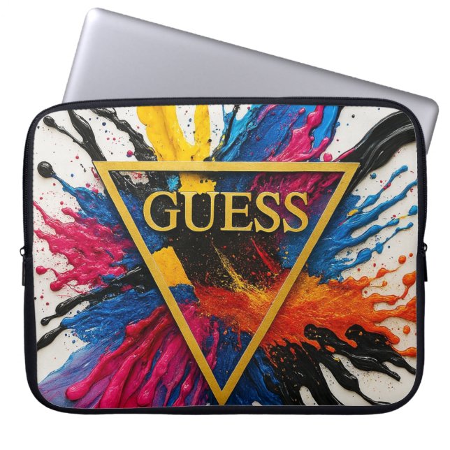 Housse Pour Ordinateur Portable pochette de transport pc (guess) (Devant)