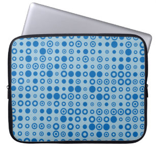 Housse Pour Ordinateur Portable Points demi-teintes couleur Abstraits retour d'art