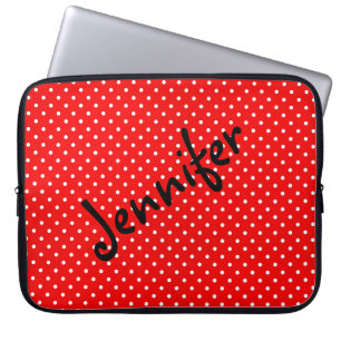 Housse Pour Ordinateur Portable Pois