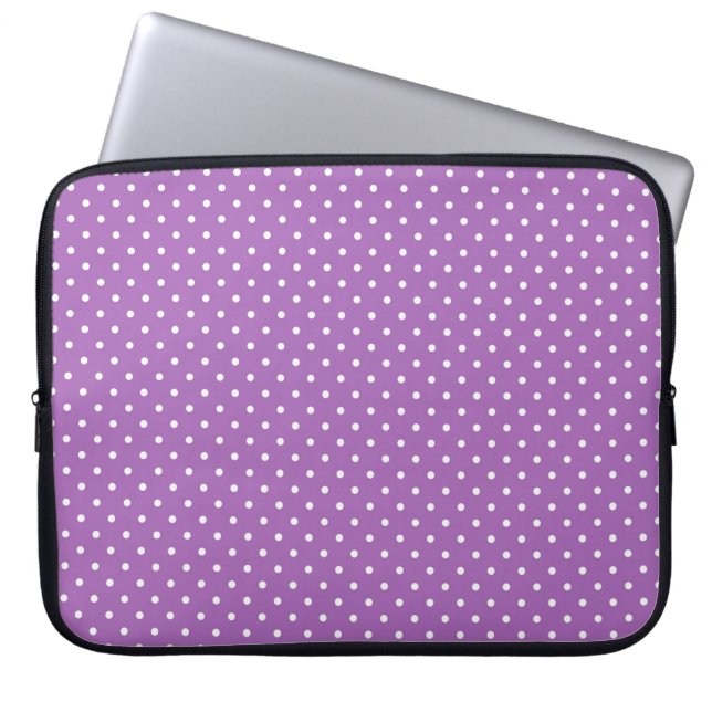 Housse Pour Ordinateur Portable Pois (Devant)