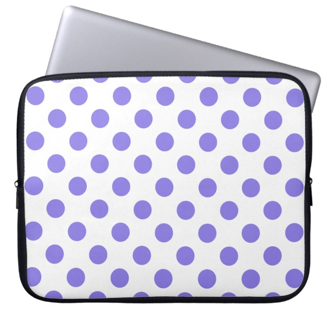 Housse Pour Ordinateur Portable Pois périphériques (Devant)