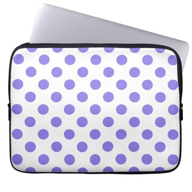 Housse Pour Ordinateur Portable Pois périphériques (Devant)
