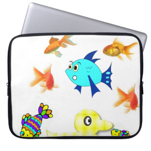 Housse Pour Ordinateur Portable Poisson à manches pour ordinateur portable