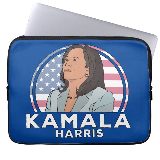 Housse Pour Ordinateur Portable Politique Kamala Harris (Devant)