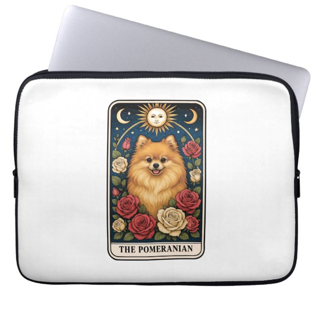 Housse Pour Ordinateur Portable Poméranien (Devant)