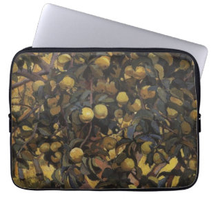 Housse Pour Ordinateur Portable Pommes sur les branches des arbres (par Serebriako