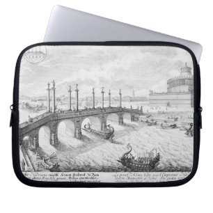 Housse Pour Ordinateur Portable Pont de mausolée d'Aelius et de Hadrian (Castel S