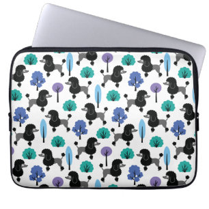 Housse Pour Ordinateur Portable Poodle dans le parc